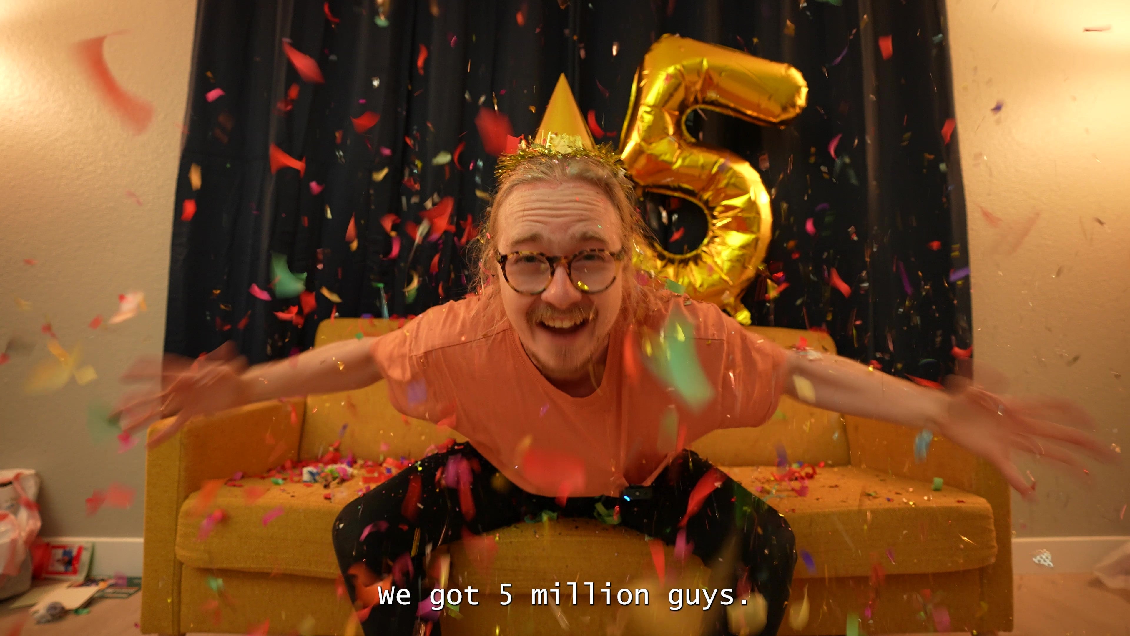 Load video: We hit 5 million subs!