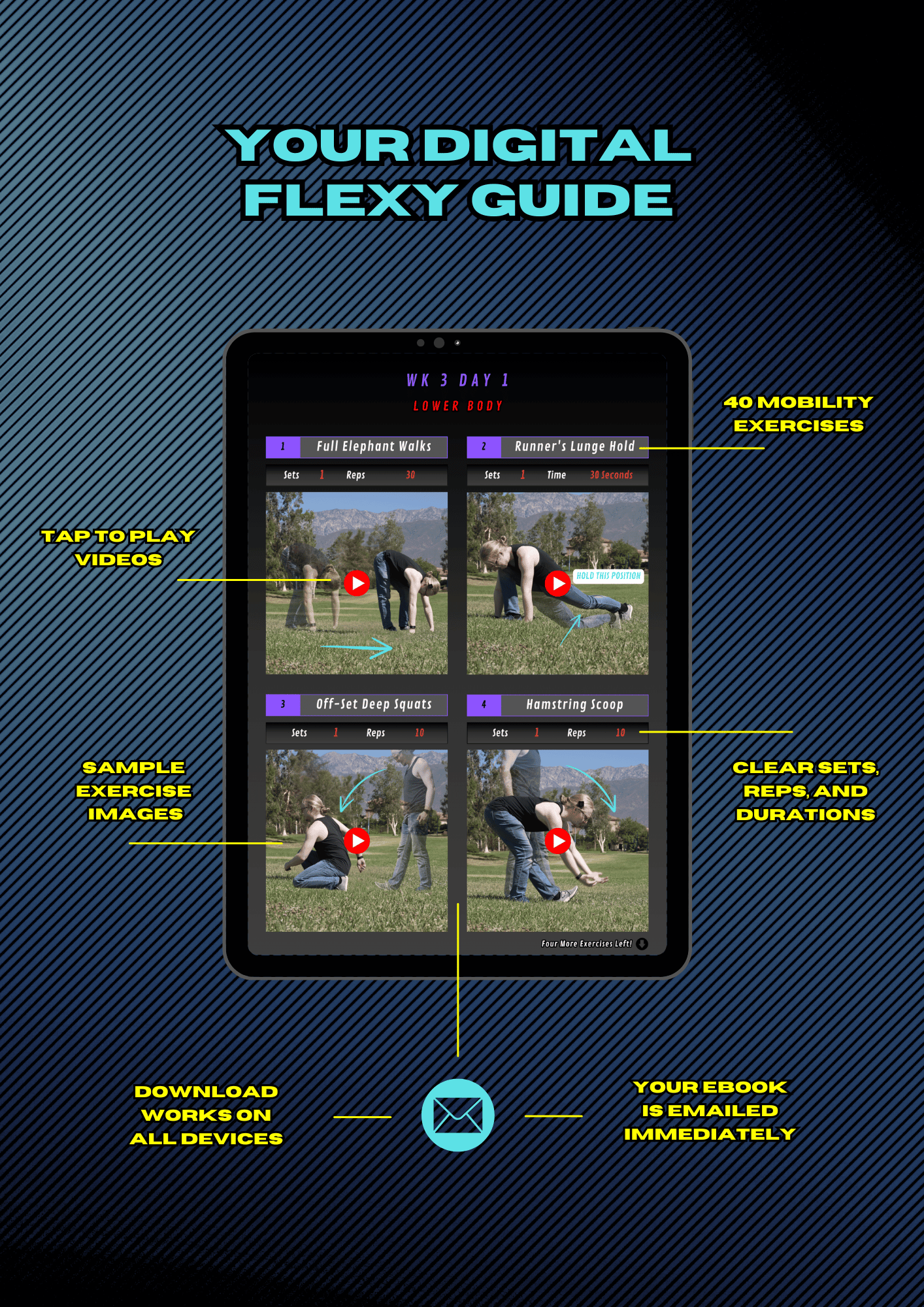 FOUNDATION: A 12-Week Flexibility Plan from Beginner to Intermediate